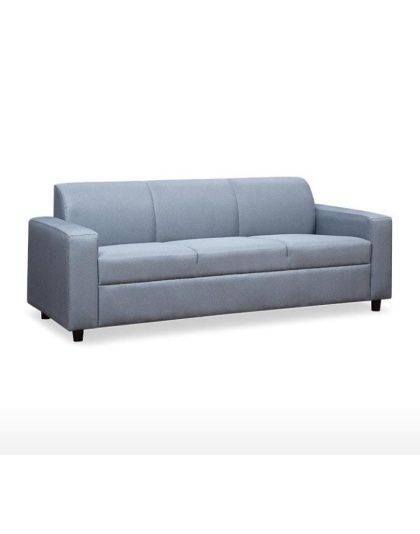 Boxy Shape Light Gray Sofa