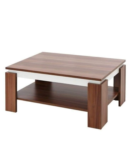 Contemporary Square Wooden Coffee Table