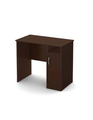 Sleek White Study Desk